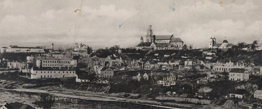 Panorama Grodna w latach 30. XX wieku.