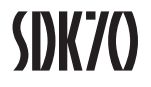 logotyp 70 lat SDK