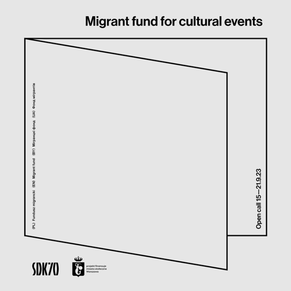 1 obraz w galerii artykułu RESULTS OF AN OPEN CALL FOR CULTURAL EVENTS ORGANIZED BY MIGRANTS IN WARSAW