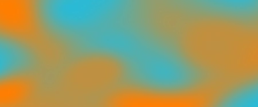 pomarańczowe plamy na zielonym tle