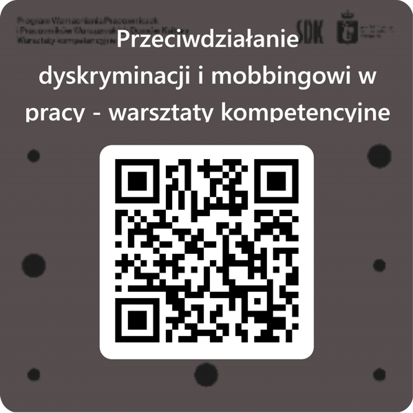 1 obraz w galerii artykułu Przeciwdziałanie dyskryminacji i mobbingowi w pracy - zaproszenie na warsztaty kompetencyjne