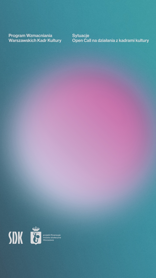 1 obraz w galerii artykułu SYTUACJE – open call na działania z kadrami kultury. 