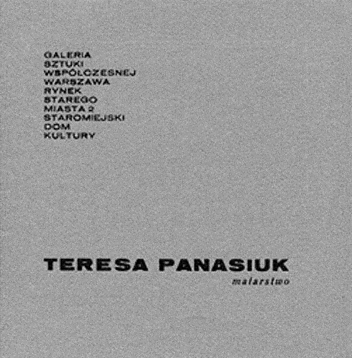 2 obraz w galerii artykułu Teresa Panasiuk (1938-2021)